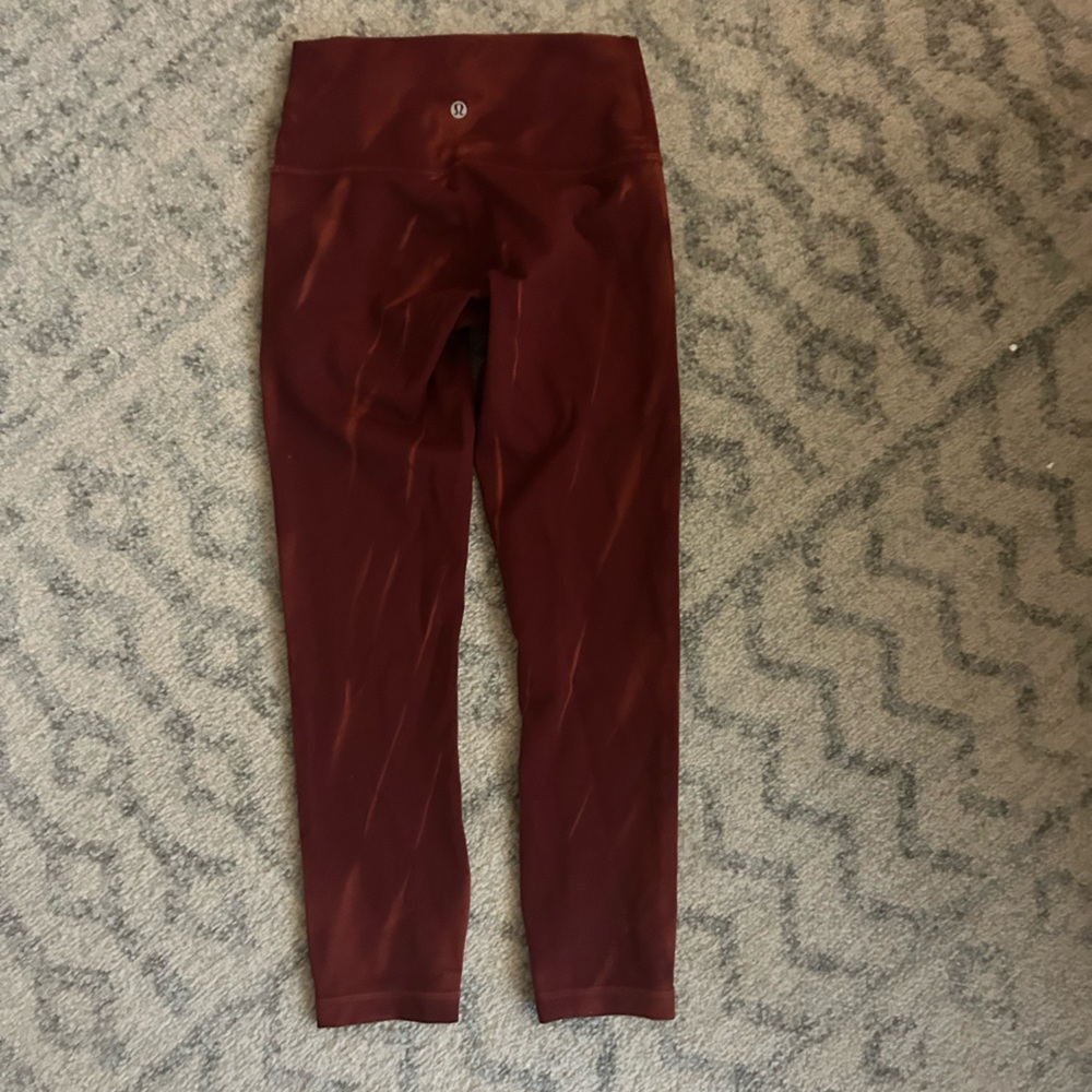 Lululemon 25" leggings size 4